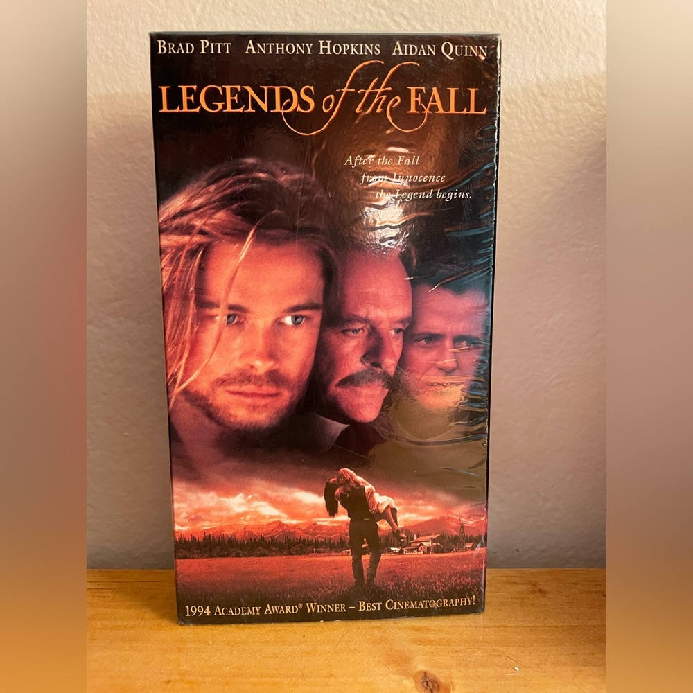 📼 Vintage Legends Of The Fall 1995 Brad Pitt Anthony Hopkins Aidan Quinn VHS 📼